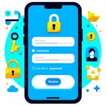 Minh họa vấn đề tài khoản và đăng ký 123WIN