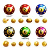 Biểu tượng đa dạng trò chơi xổ số tại 123WIN