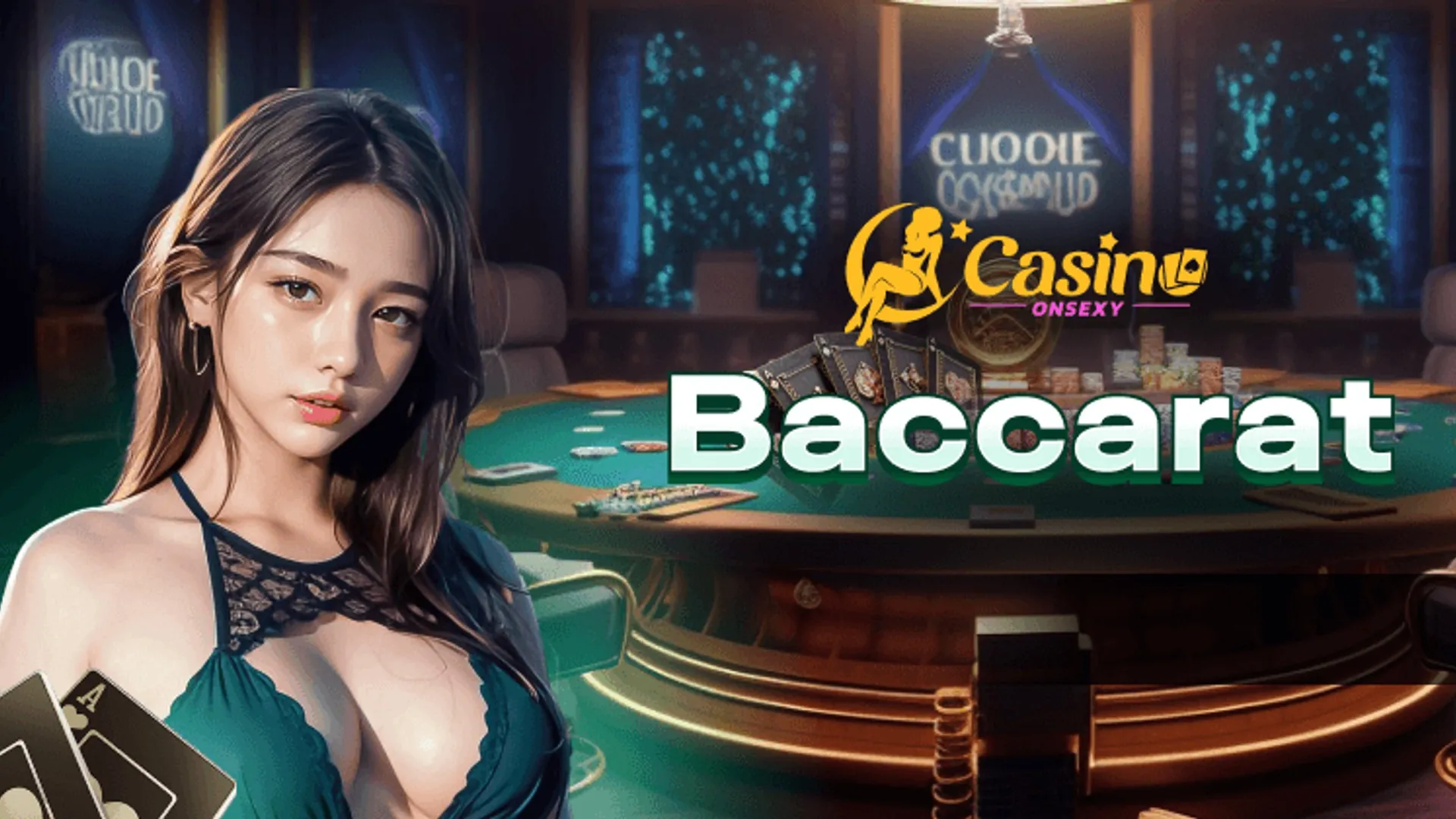 Hình ảnh phòng Poker 123WIN với bàn chơi và chip
