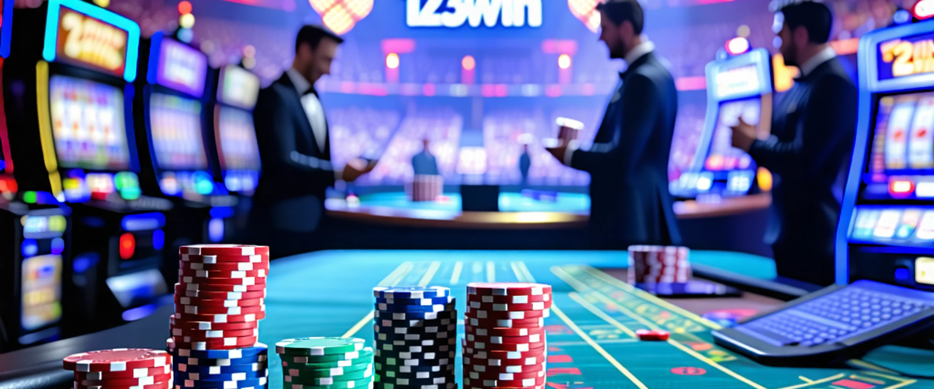 Hình ảnh chính 123WIN, biểu tượng của sự uy tín và đa dạng trò chơi.