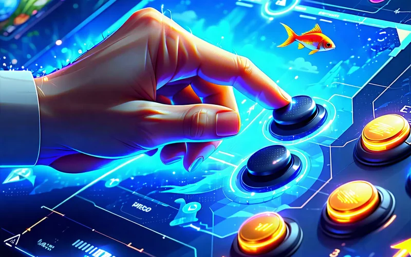 Hình ảnh hướng dẫn thao tác và kỹ thuật chơi bắn cá