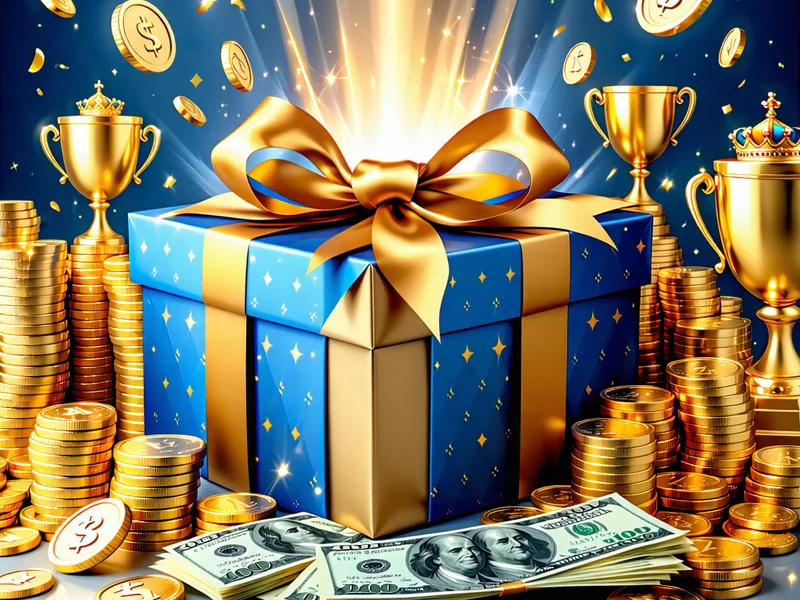 Hình ảnh tiền thưởng chào mừng 123WIN, hiển thị số tiền thưởng lớn, đồng xu vàng và biểu tượng chiến thắng trong một môi trường sòng bạc trực tuyến